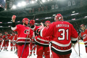 Hurricanes ride collective scoring into Eastern Conference finals of NHL playoffs