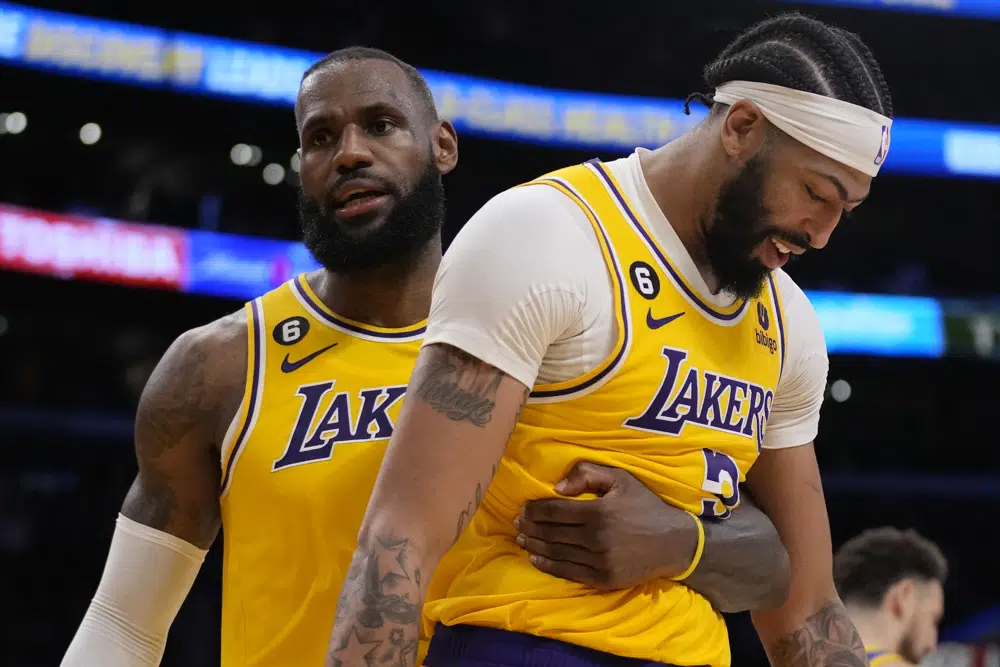Healthy and happy: LeBron James, Anthony Davis lead Lakers back to conference finals