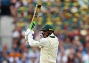Cricket - Ashes - Fifth Test - England v Australia - The Oval, London, Britain - July 28, 2023 Australia's Usman Khawaja in action Action Images via Reuters/Paul Childs/File Photo